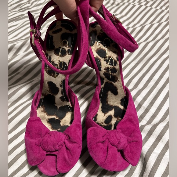 JESSICA SIMPSON PLATFORM HEELED SANDALS, SIZE 9/39 - Picture 6 of 6